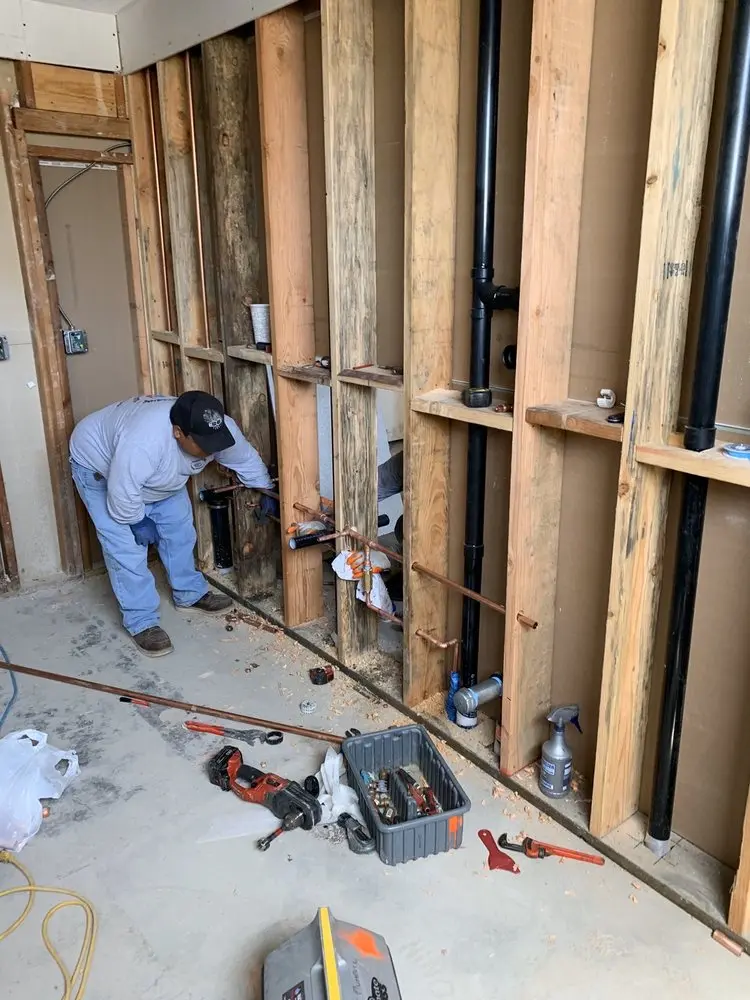 Commercial rough-in plumbing for Water Heater Replacement in Pine Ridge